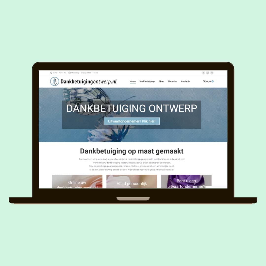 dankbetuigingontwerp